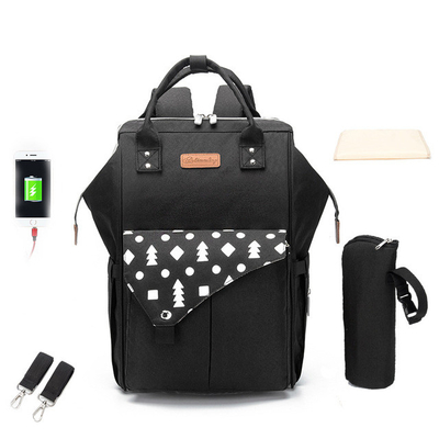 Fashion Waterproof Diaper Bags Mummy Maternity Nappy Changing Bag Large Capacity Travel Backpack drop shipping for Mom&Dad